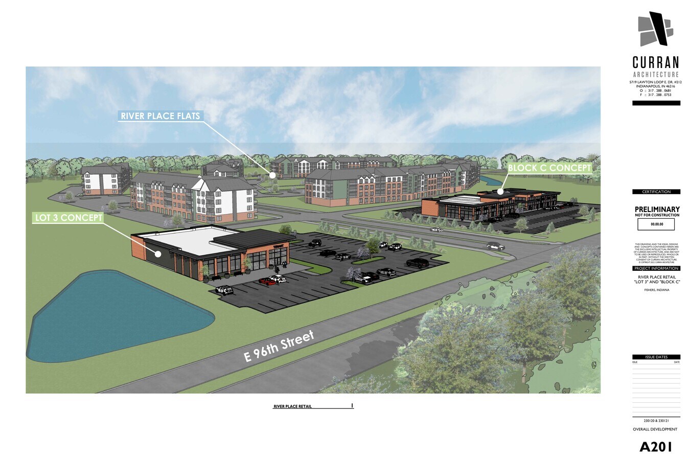 Allisonville Road & East 96th Street St, Fishers, IN 46038 The River